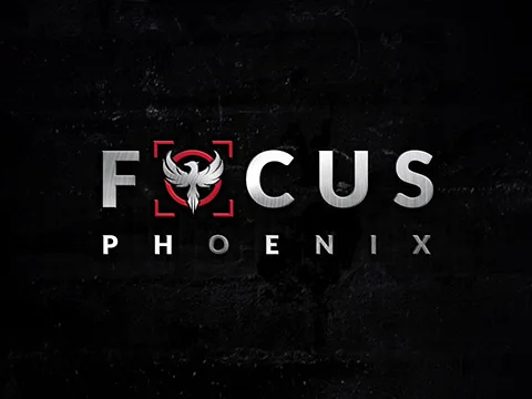 FOCUS FOENIX : Logo fait par eb designs agence de design graphique