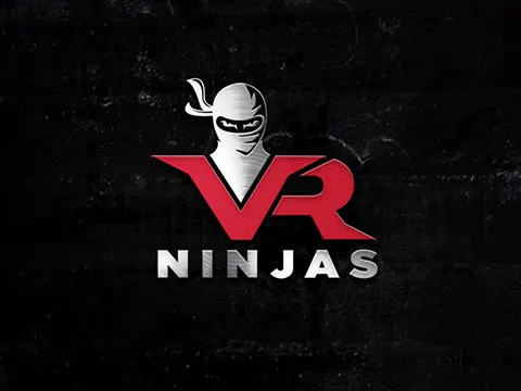 VR ninja : Logo Design exemple fait par ebdesigns | eb creation agence de design graphique